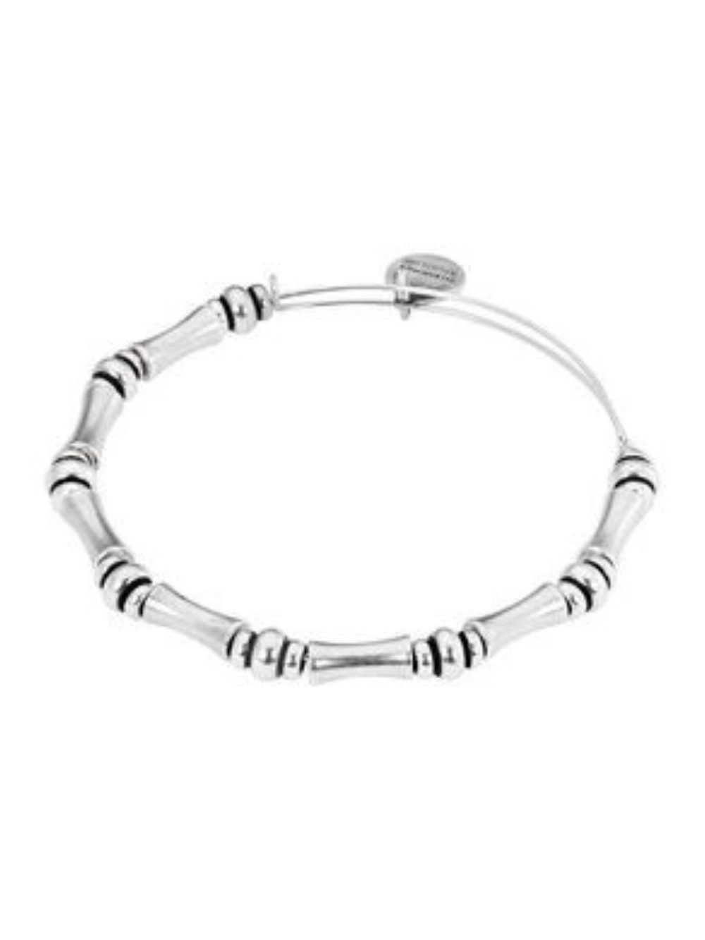 Alex and Ani Bamboo Expandable Bangle Bracelet - Silver